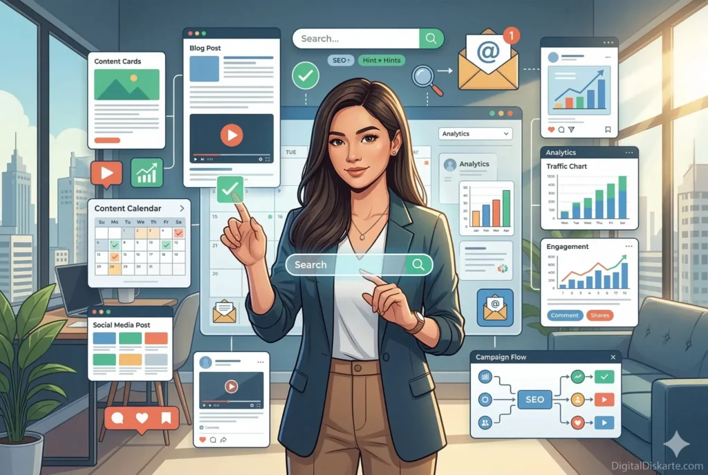 Content creation and digital marketing strategy for building online income in the Philippines