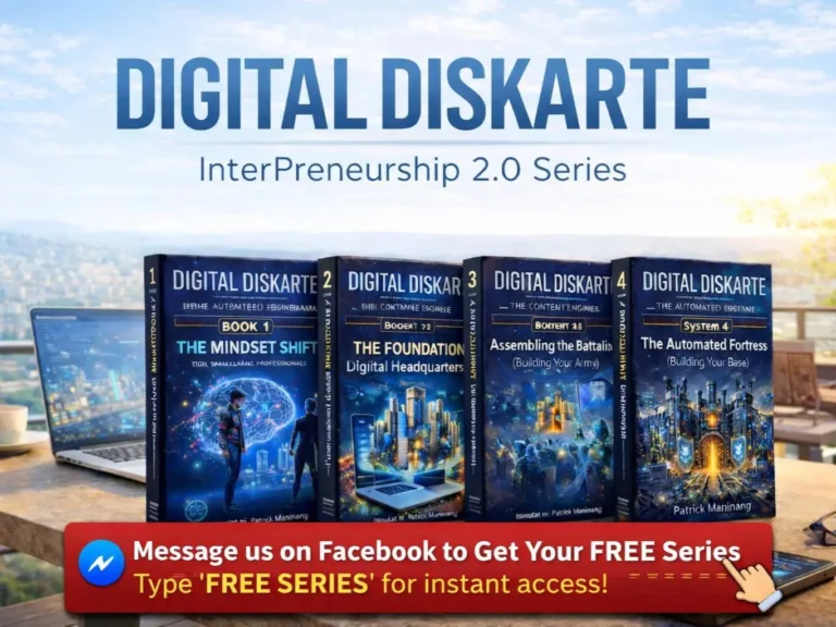 Digital Diskarte InterPreneurship 2.0 Series free ebook collection for Online Income, Side Hustles, Freelancing, Affiliate Marketing, Online Business, Digital Marketing, and Tools & Resources