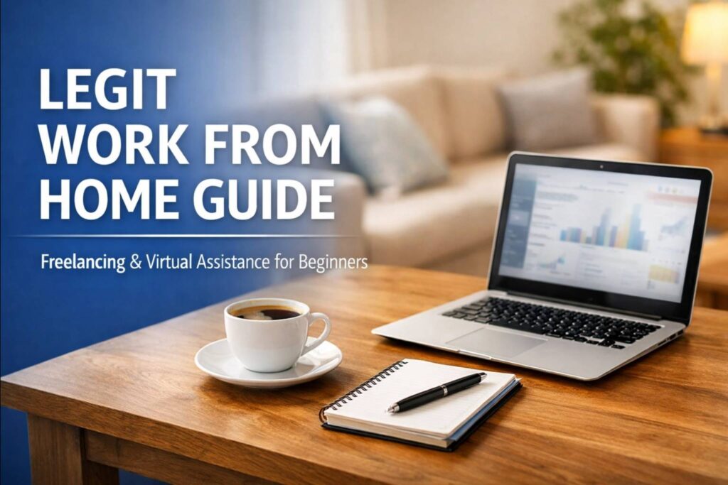 Legit work from home setup para sa mga aspiring Virtual Assistants